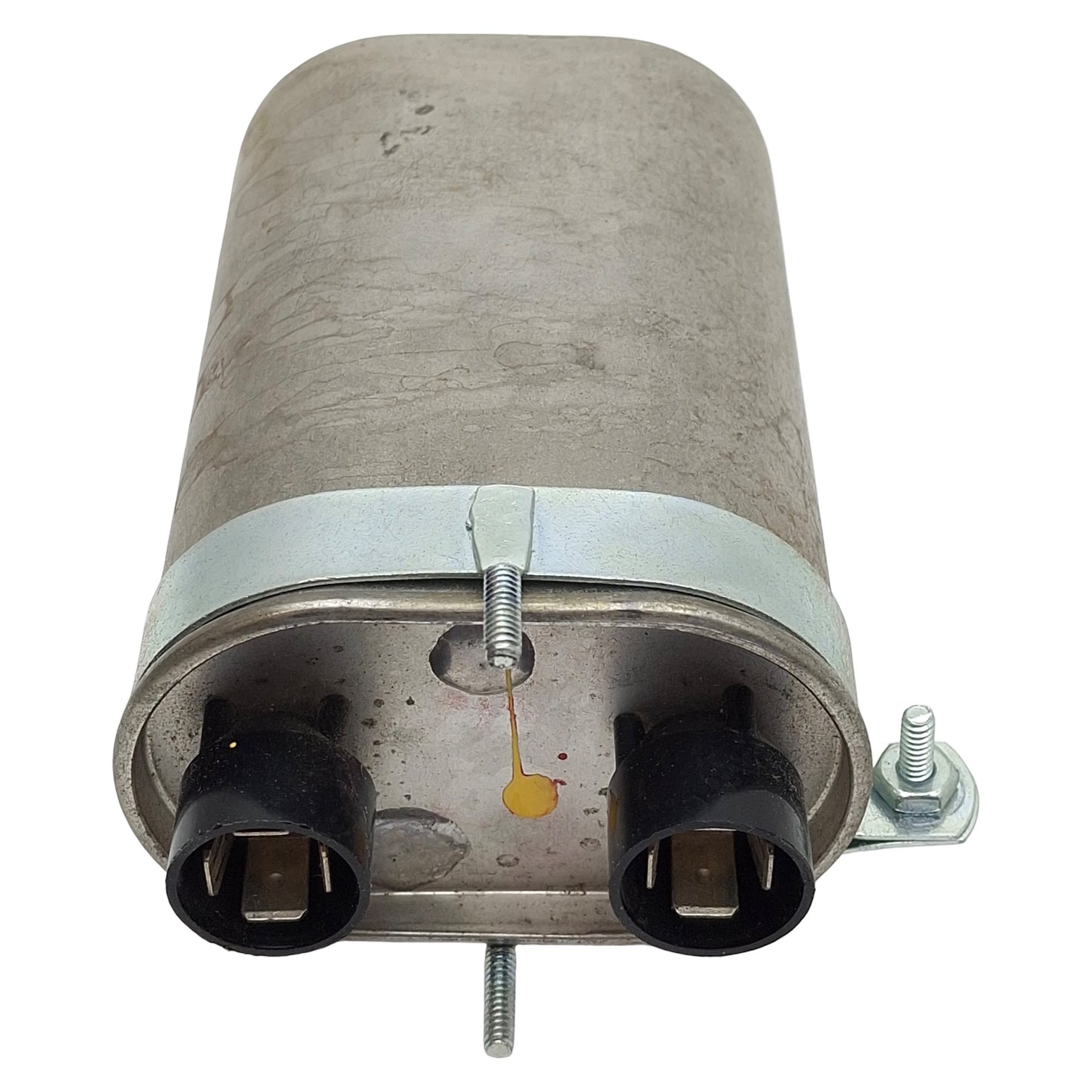 Used Ronken 81C38285H14 Film-Paper Capacitor, 2.8MF, 1800VAC 60Hz, Spade Terminals