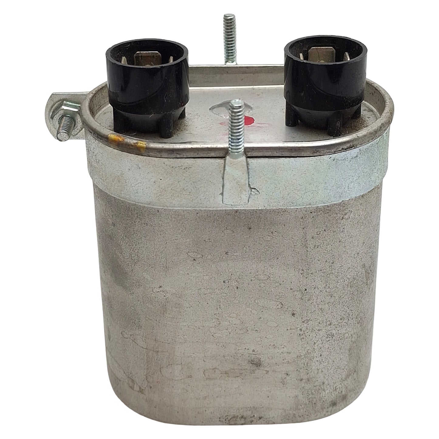 Used Ronken 81C37155H14 Film-Paper Capacitor, 1.5MF, 1600VAC 60Hz, Spade Terminals