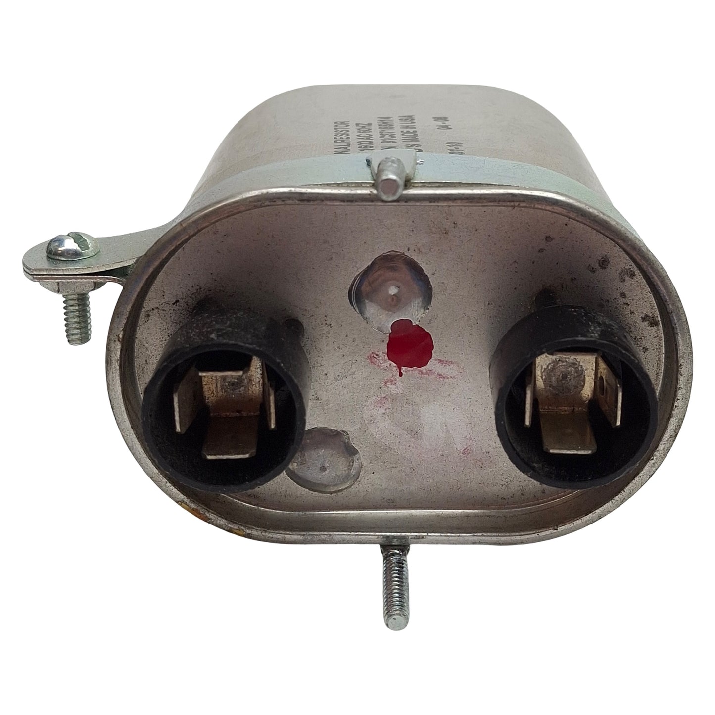 Used Ronken 81C37155H14 Film-Paper Capacitor, 1.5MF, 1600VAC 60Hz, Spade Terminals