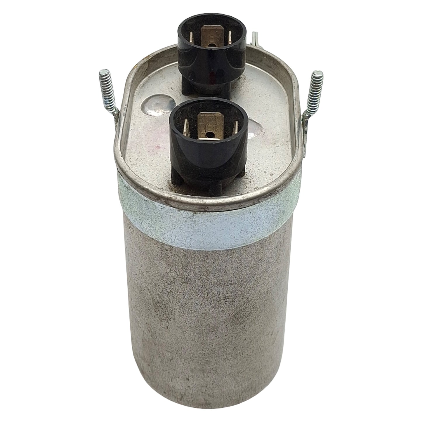 Used Ronken 81C37155H14 Film-Paper Capacitor, 1.5MF, 1600VAC 60Hz, Spade Terminals