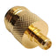 Used Lot of 3 Pomona 4299 Coaxial Adapter, SMA Female to N Jack Female, In Line