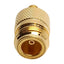 Used Lot of 3 Pomona 4299 Coaxial Adapter, SMA Female to N Jack Female, In Line