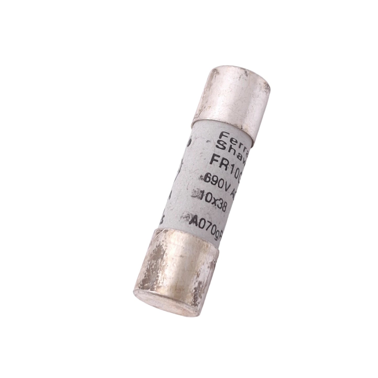 Used Lot of 4 Ferraz Shawmut FR10GB69V30 Protistor Fuses, 30A 690VAC, 10x38mm