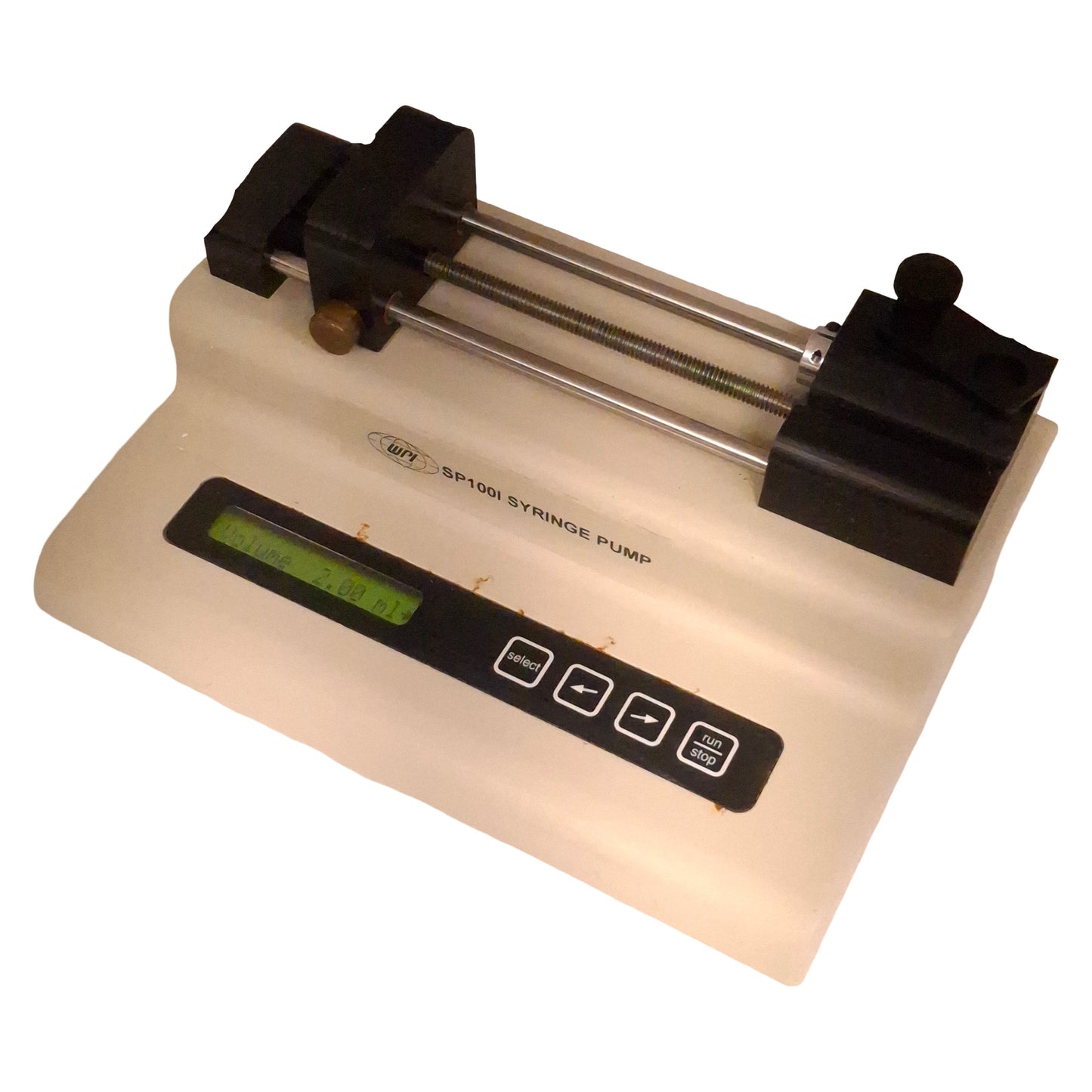 Used WPI SP100i Microprocessor Controlled Syringe Pump 115/230VAC, 6000:1 Speed Range