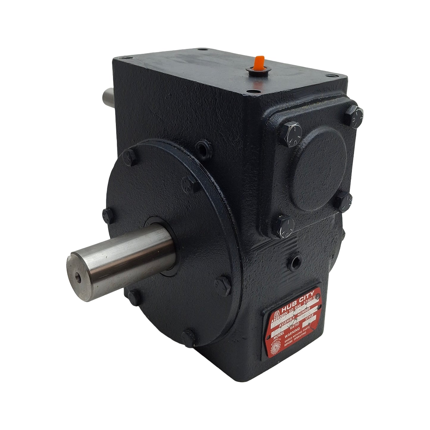 Used Hub City 0220-61906-261 Worm Gear Drive/Reducer, Right Angle, 30:1, 2.12HP Input