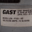 Used Gast LOA-P103-HD Miniature Rocking Piston Vacuum Pump, 26inHg-100psi, 230VAC