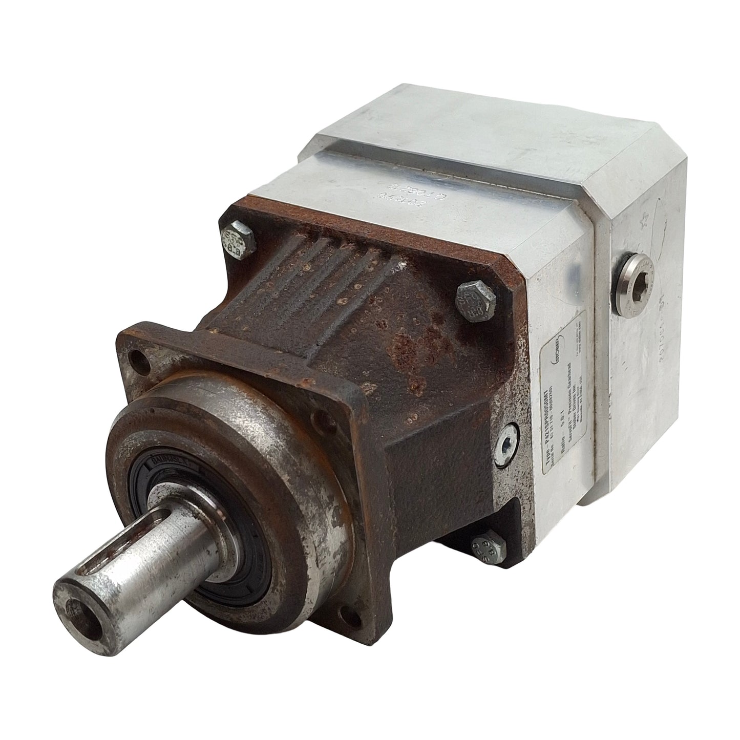 Used Stober P421APR0050MT Inline Gearhead, 5:1 Ratio, 85Nm, 4000RPM Input, 22mm Shaft