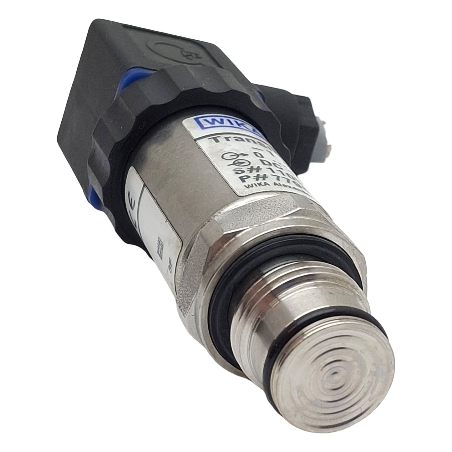 Used Wika S-11 7796540 Flush Pressure Transmitter, -1~6bar, 0-20mA Out, 10-30VDC