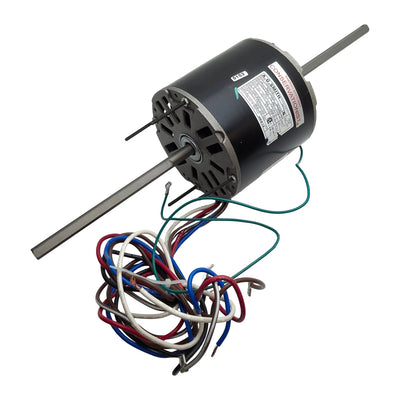 Used AO Smith Mod F48SN4L5B1 Dual Shaft Motor, 1/2HP, 115VAC, 1625RPM, ø1/2in Shaft