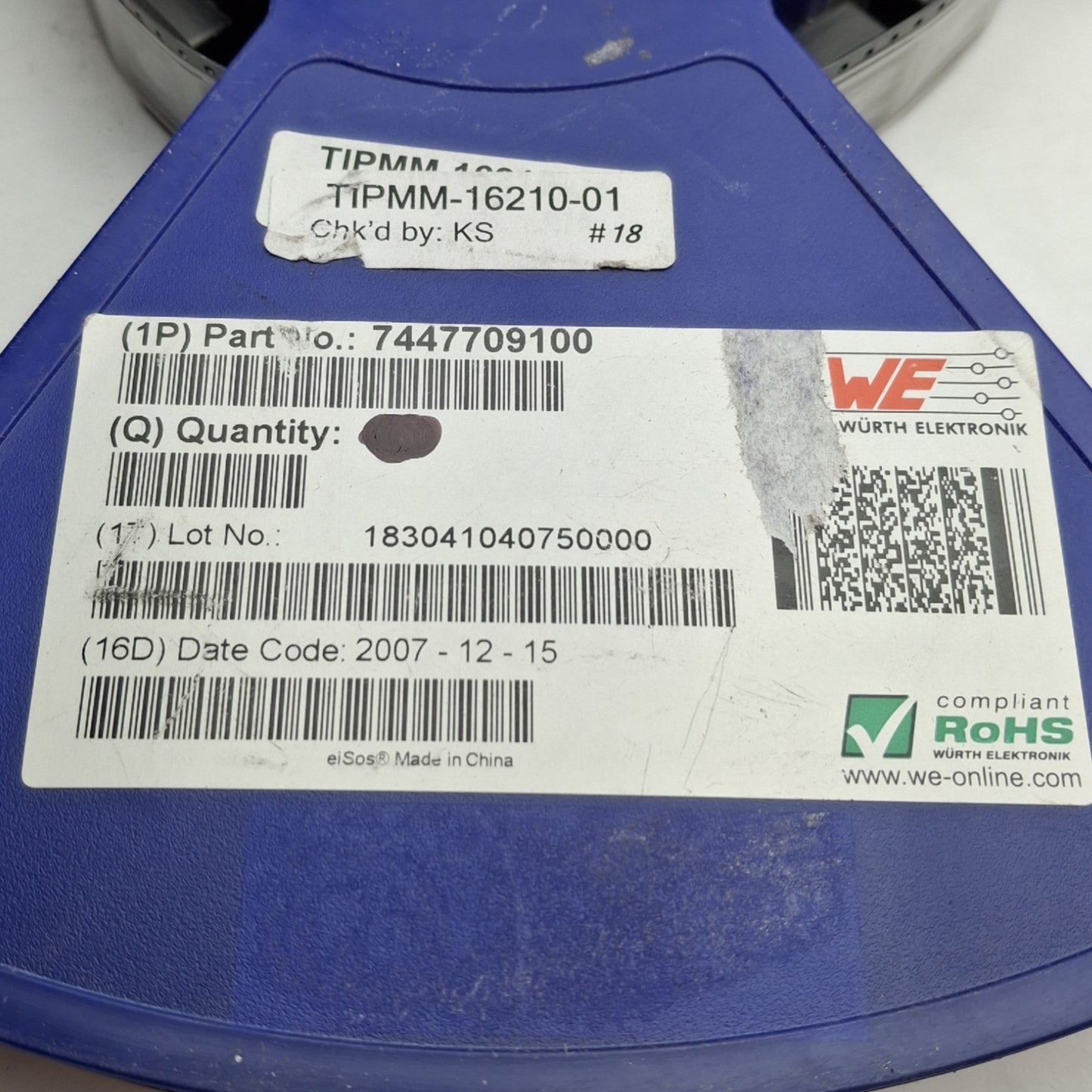 New – Open box Lot of 20 Wurth Elektronik 7447709100 Shielded Inductors, SMD, 10µH, 10.5A, 12mm