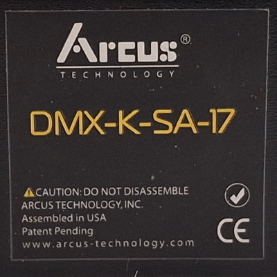 Used Arcus DMX-K-SA-17 Integrated Stepper Motor, 12-35VDC, RS-232/485, NEMA 17
