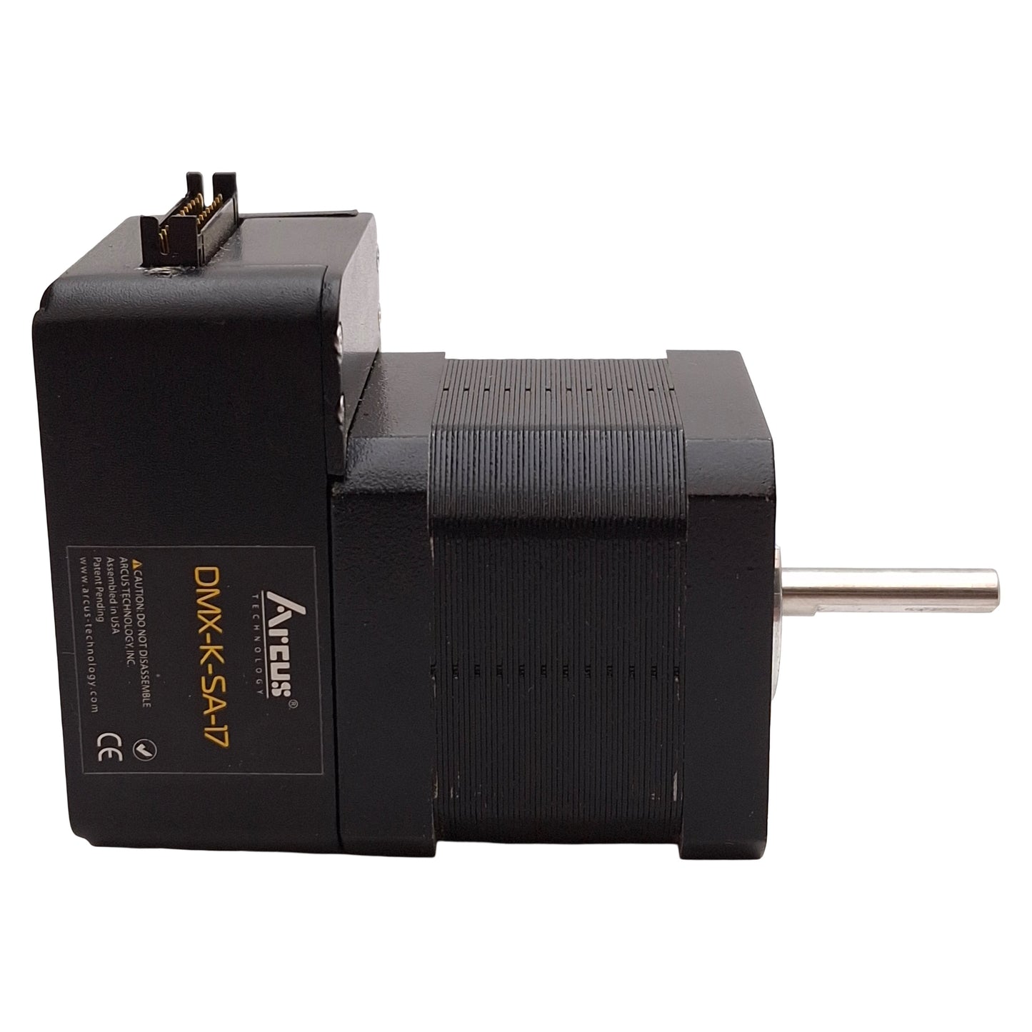 Used Arcus DMX-K-SA-17 Integrated Stepper Motor, 12-35VDC, RS-232/485, NEMA 17
