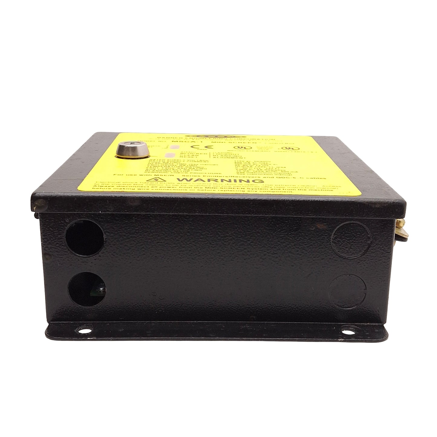 Used Banner MSCA-1 MINI-SCREEN Control Box, 115VAC, 48/60/72ms Response *No Key*