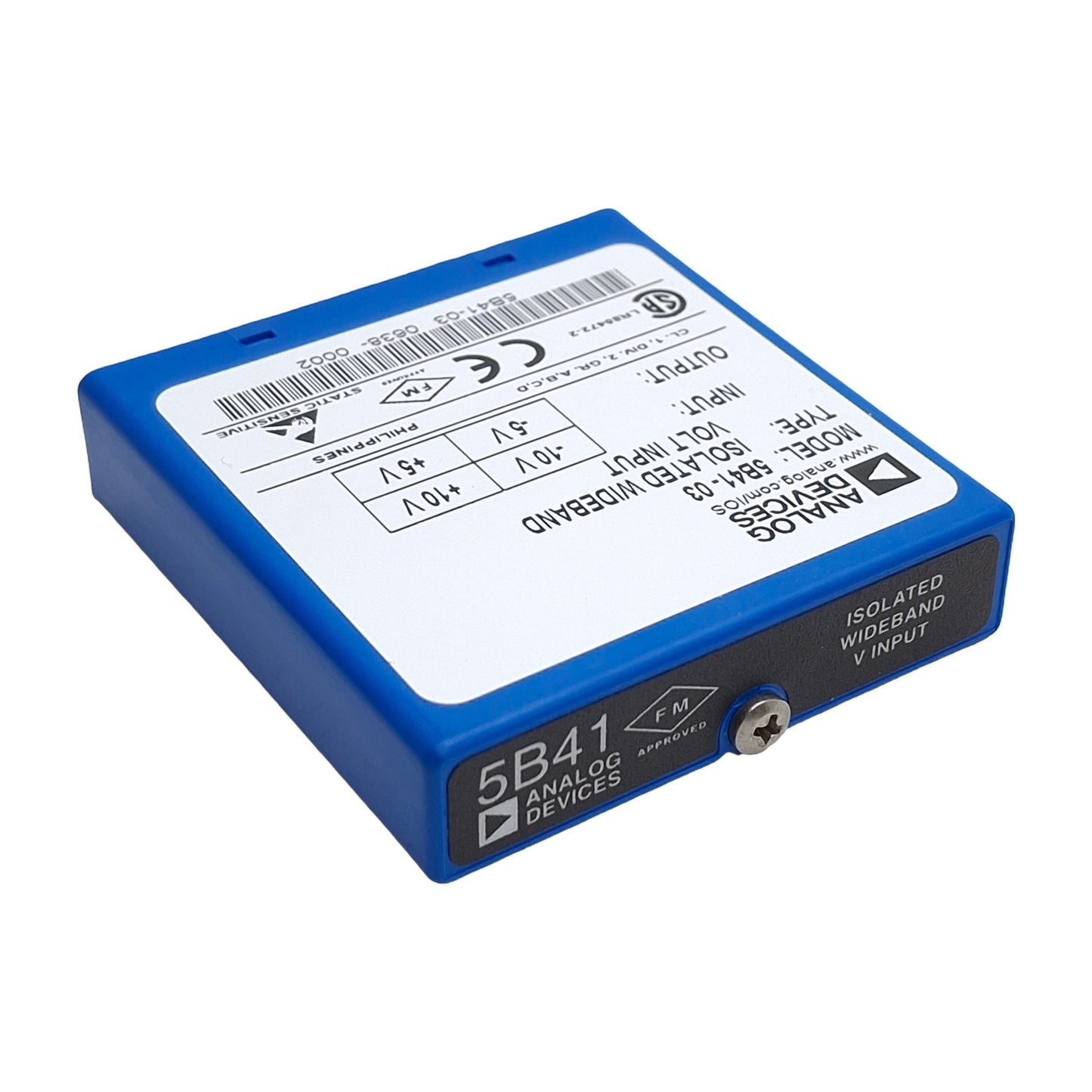 Used Analog Devices 5B41-03 Signal Conditioner, +/- 10V Input, +/- 5V Output, 5VDC