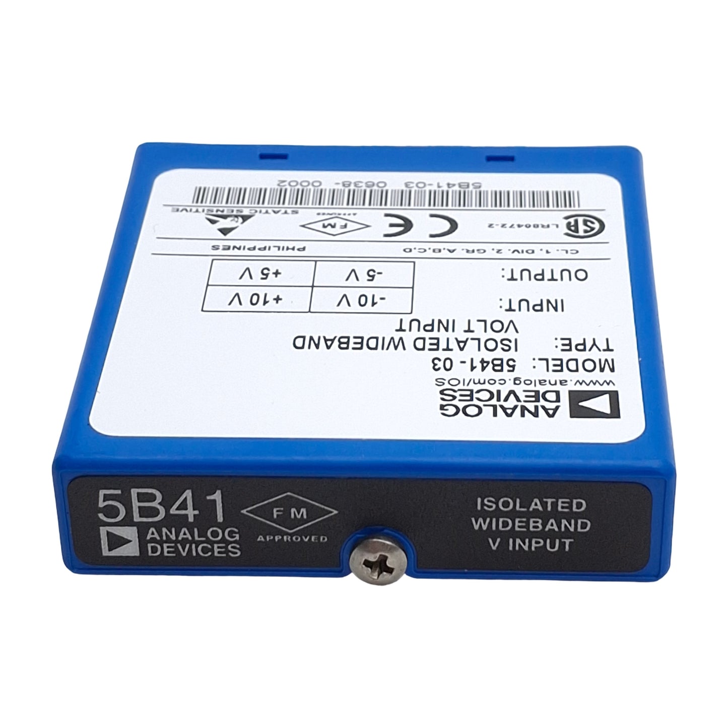 Used Analog Devices 5B41-03 Signal Conditioner, +/- 10V Input, +/- 5V Output, 5VDC
