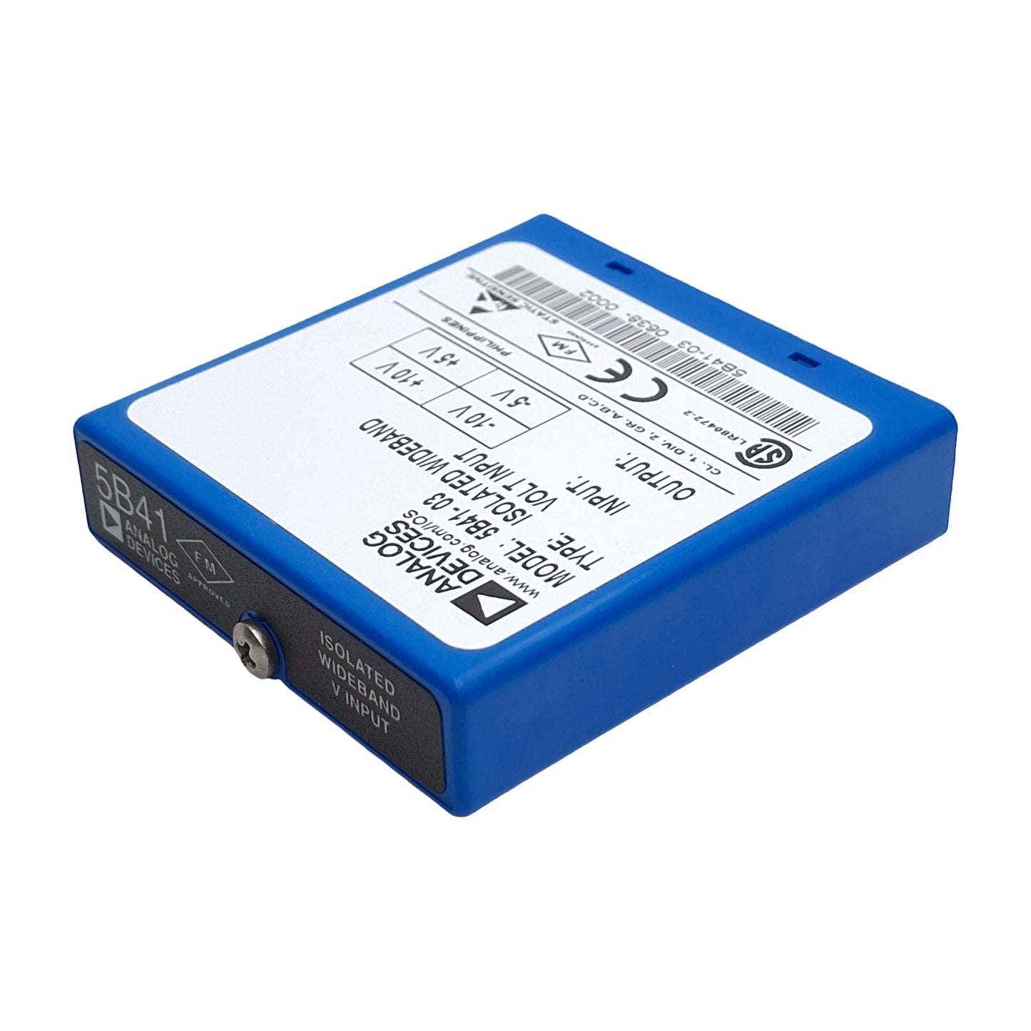 Used Analog Devices 5B41-03 Signal Conditioner, +/- 10V Input, +/- 5V Output, 5VDC
