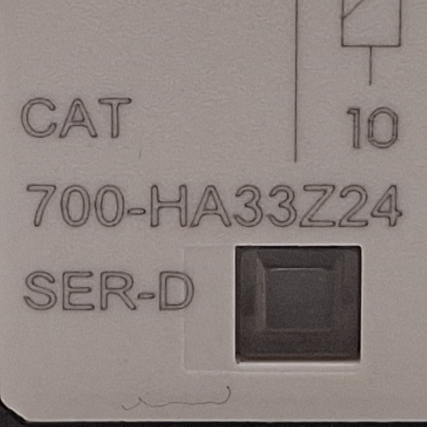 Used Lot of 5 Allen Bradley 700-HA33Z24 Ice Cube Relay, 3PDT, 10A 240VAC, 24VDC Coil