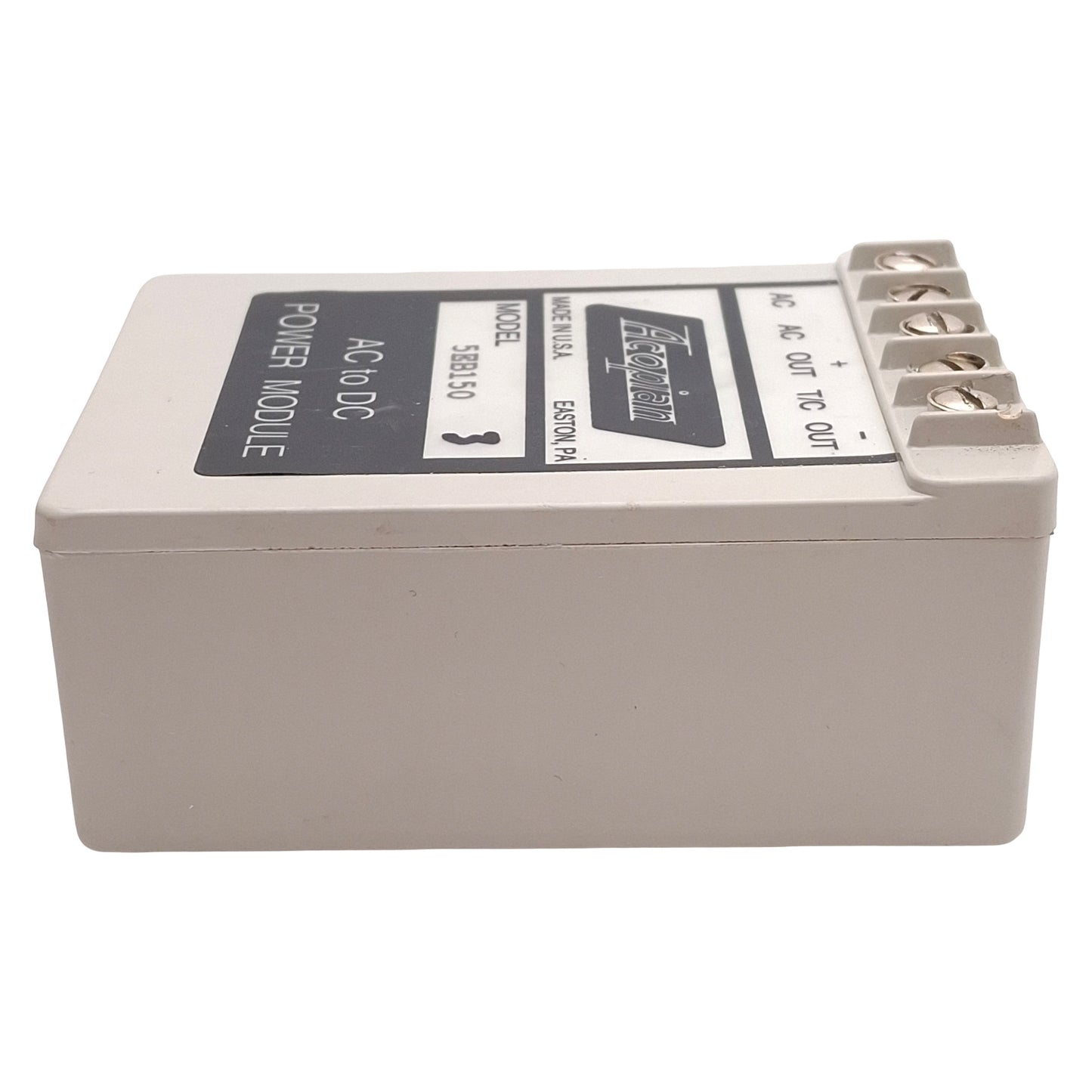 Used Acopian 5EB150 AC to DC Power Supply Module, 105-125VAC Input, 5VDC 1.5A Output