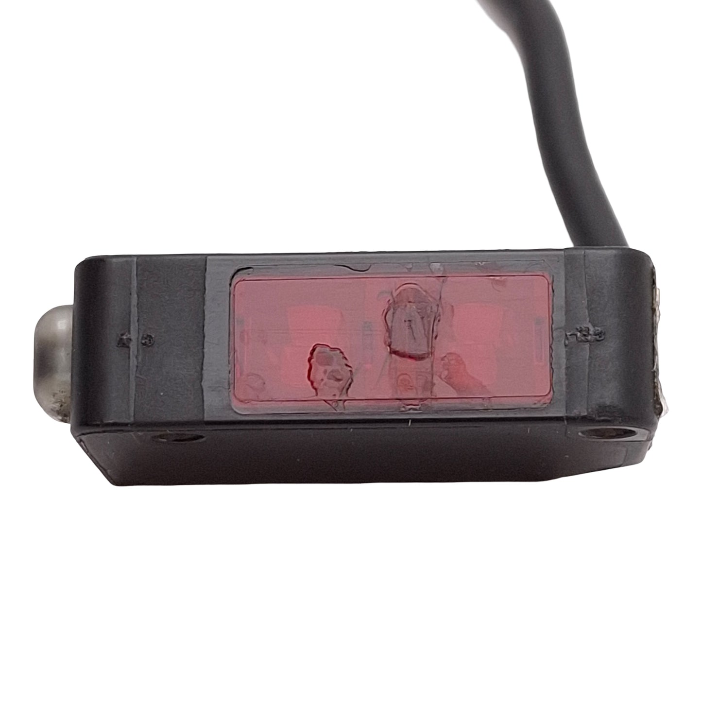 Used Keyence PZ-V32P Photoelectric Sensor, PNP, Red LED, 5-300mm, M8 4-Pin, 12-24VDC