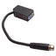 Used Keyence PZ-V32P Photoelectric Sensor, PNP, Red LED, 5-300mm, M8 4-Pin, 12-24VDC