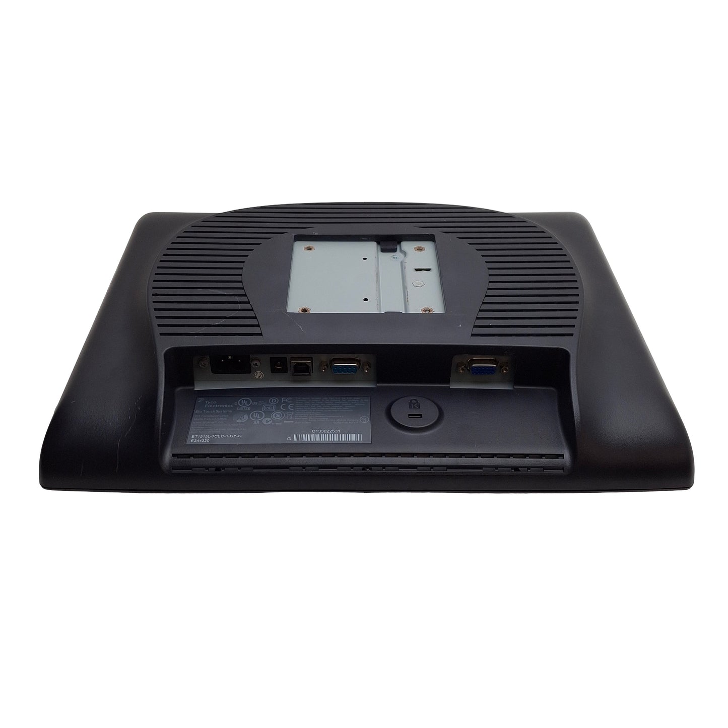 Used Elo ET1515L-7CEC-1-GY-G Tyco Single Touch-Screen Monitor, 15in, 120-240VAC/12VDC