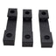 Used Lot of 3 Balluff BTL5-FEET-STD Anodize Aluminum Mounting Foot Bracket