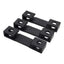 Used Lot of 3 Balluff BTL5-FEET-STD Anodize Aluminum Mounting Foot Bracket