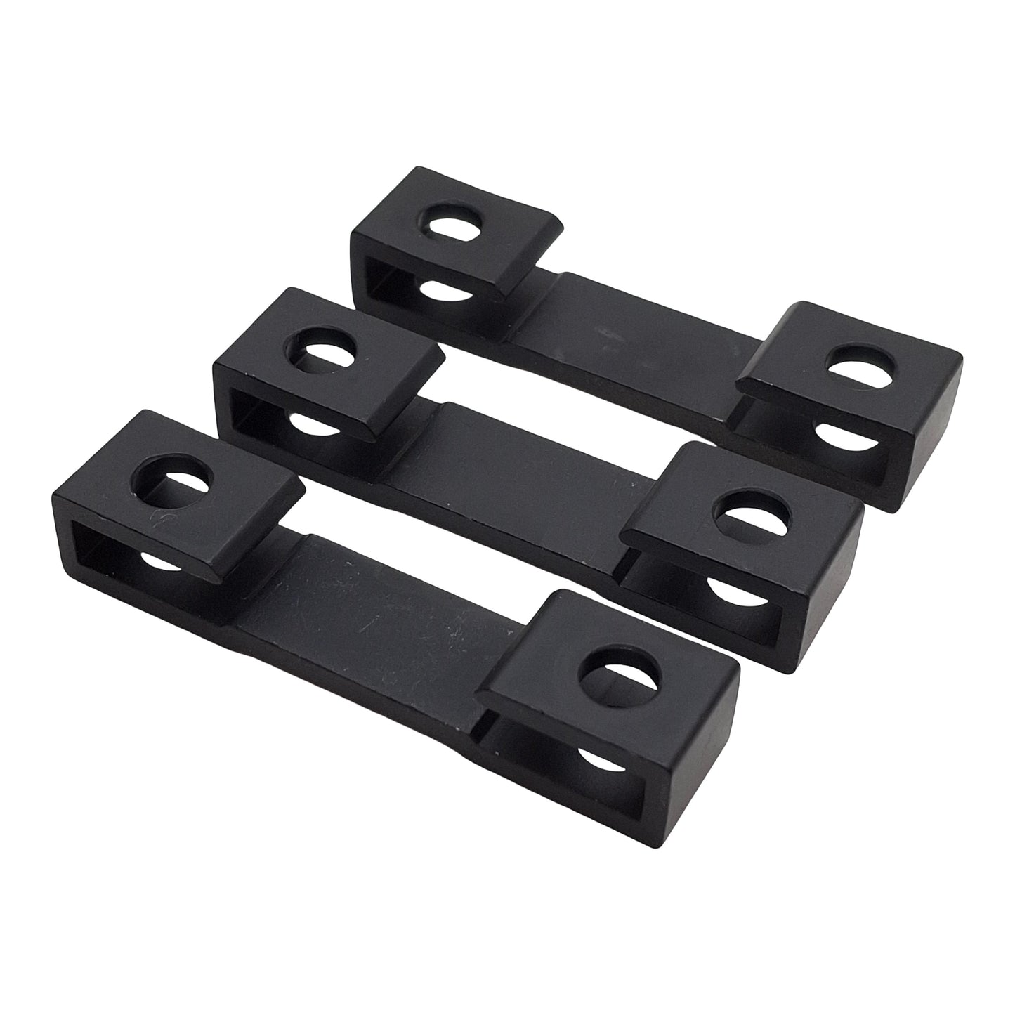 Used Lot of 3 Balluff BTL5-FEET-STD Anodize Aluminum Mounting Foot Bracket