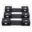 Used Lot of 3 Balluff BTL5-FEET-STD Anodize Aluminum Mounting Foot Bracket