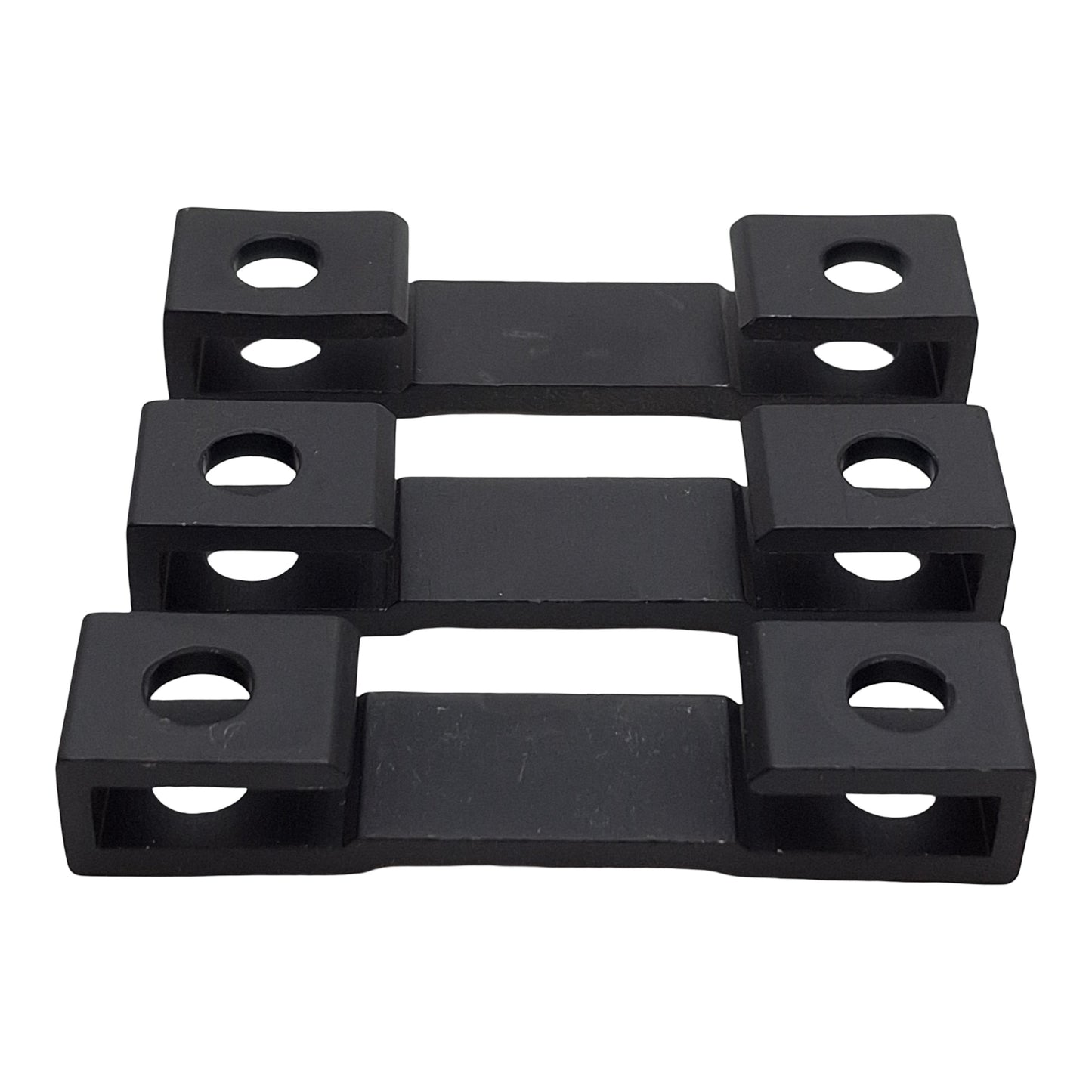Used Lot of 3 Balluff BTL5-FEET-STD Anodize Aluminum Mounting Foot Bracket
