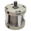 Used Bimba FO-311-M FLAT-1 Pneumatic Cylinder ø2in Bore 1in Stroke, 1/8in NPT, 200psi