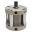 Used Bimba FO-311-M FLAT-1 Pneumatic Cylinder ø2in Bore 1in Stroke, 1/8in NPT, 200psi