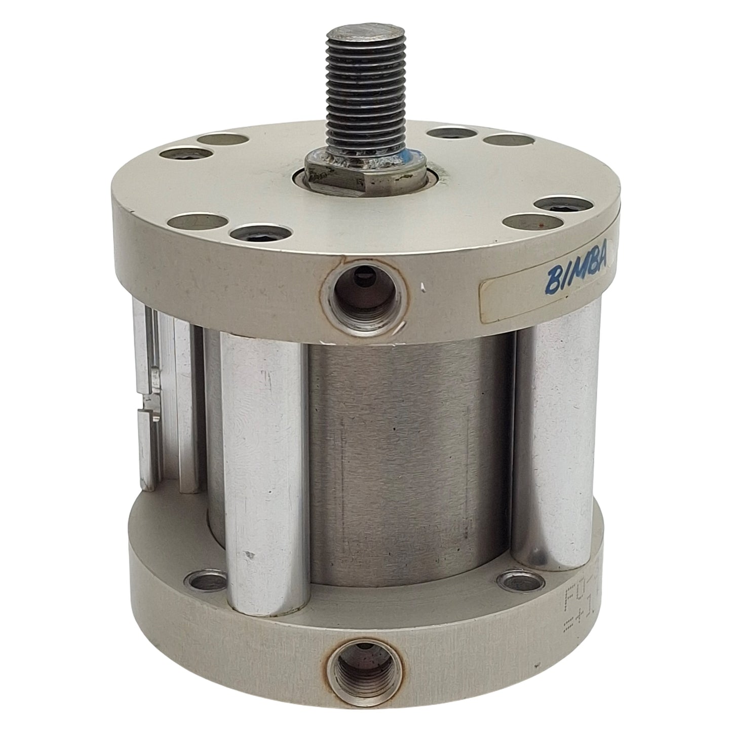 Used Bimba FO-311-M FLAT-1 Pneumatic Cylinder ø2in Bore 1in Stroke, 1/8in NPT, 200psi