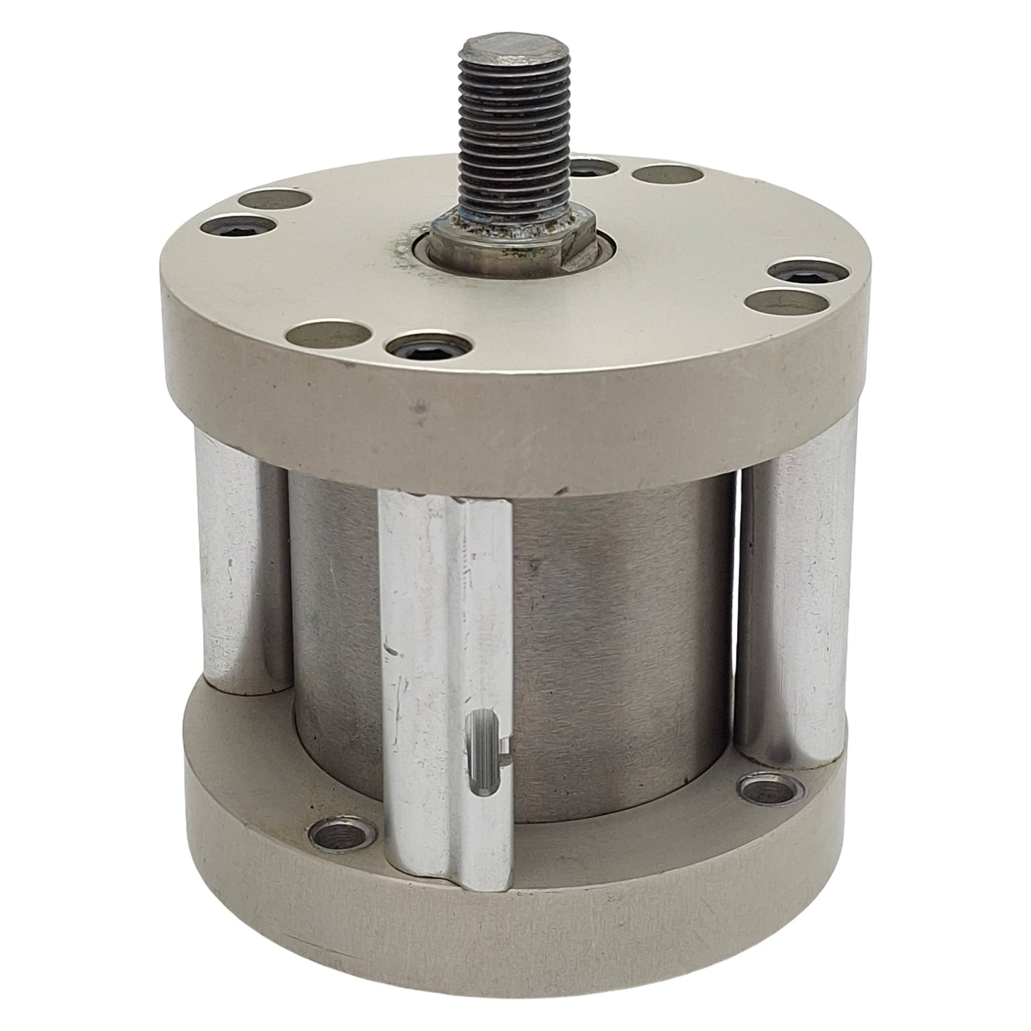 Used Bimba FO-311-M FLAT-1 Pneumatic Cylinder ø2in Bore 1in Stroke, 1/8in NPT, 200psi