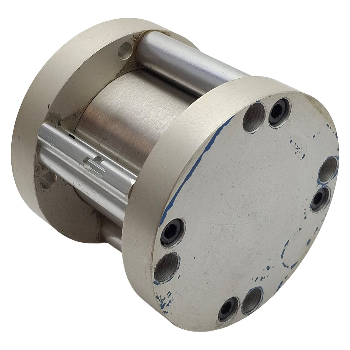 Used Bimba FO-311-M FLAT-1 Pneumatic Cylinder ø2in Bore 1in Stroke, 1/8in NPT, 200psi