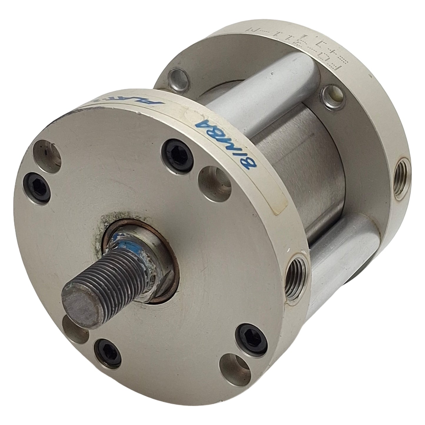 Used Bimba FO-311-M FLAT-1 Pneumatic Cylinder ø2in Bore 1in Stroke, 1/8in NPT, 200psi