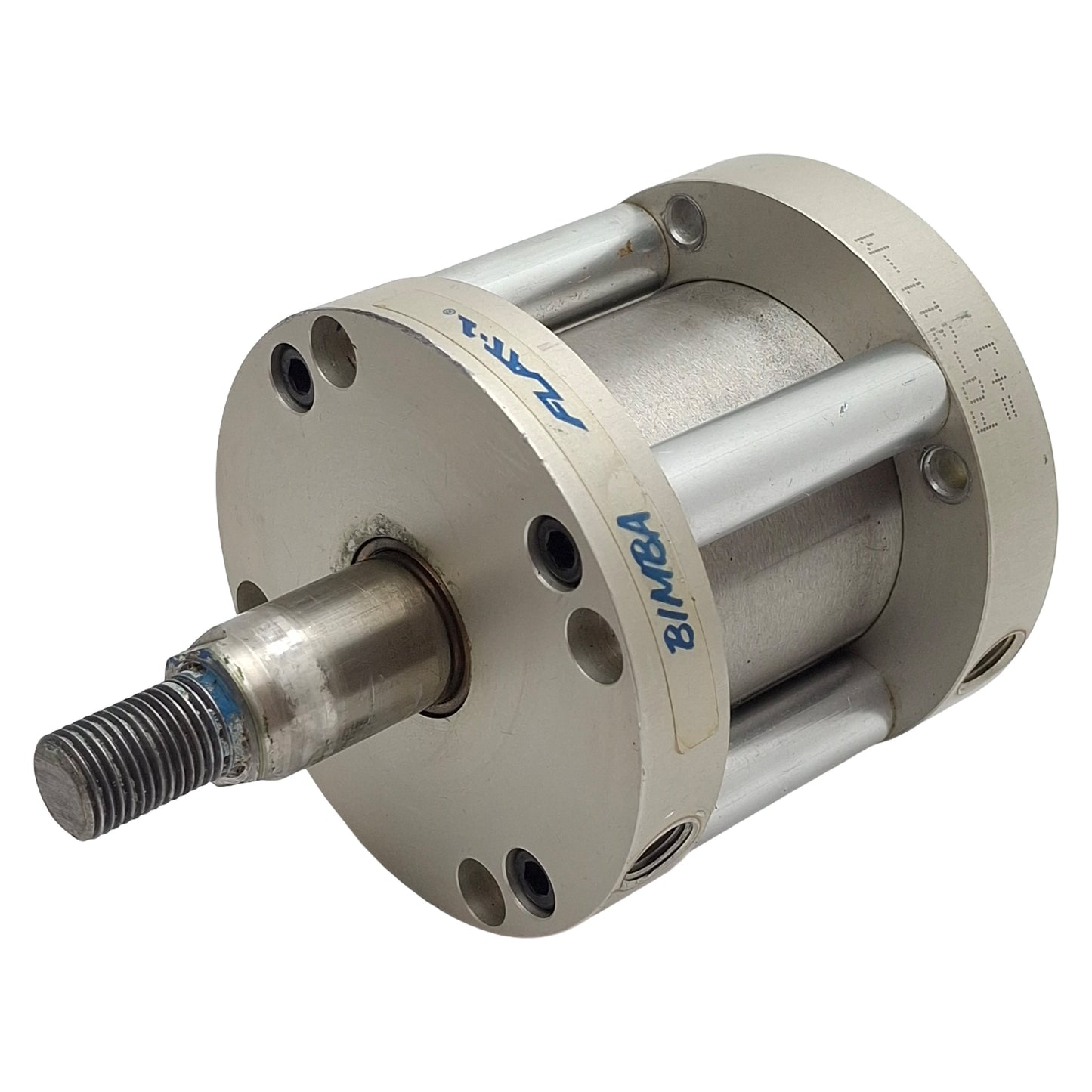 Used Bimba FO-311-M FLAT-1 Pneumatic Cylinder ø2in Bore 1in Stroke, 1/8in NPT, 200psi