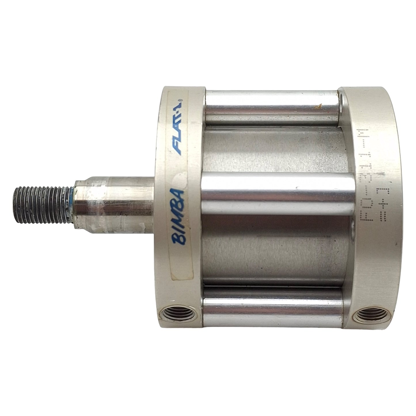 Used Bimba FO-311-M FLAT-1 Pneumatic Cylinder ø2in Bore 1in Stroke, 1/8in NPT, 200psi