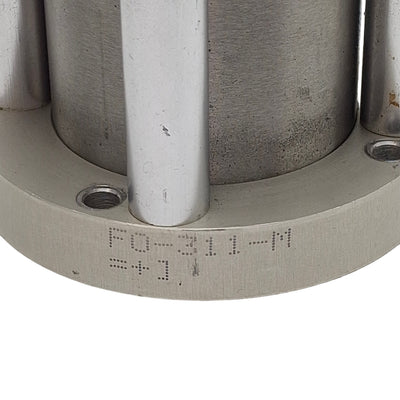 Used Bimba FO-311-M FLAT-1 Pneumatic Cylinder ø2in Bore 1in Stroke, 1/8in NPT, 200psi