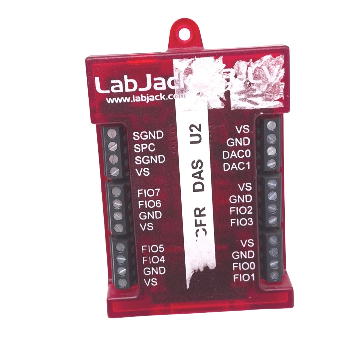Used LabJack U3-LV Multifunction USB Data Acquisition Module, USB-B, DB15F, 0-3.6VDC