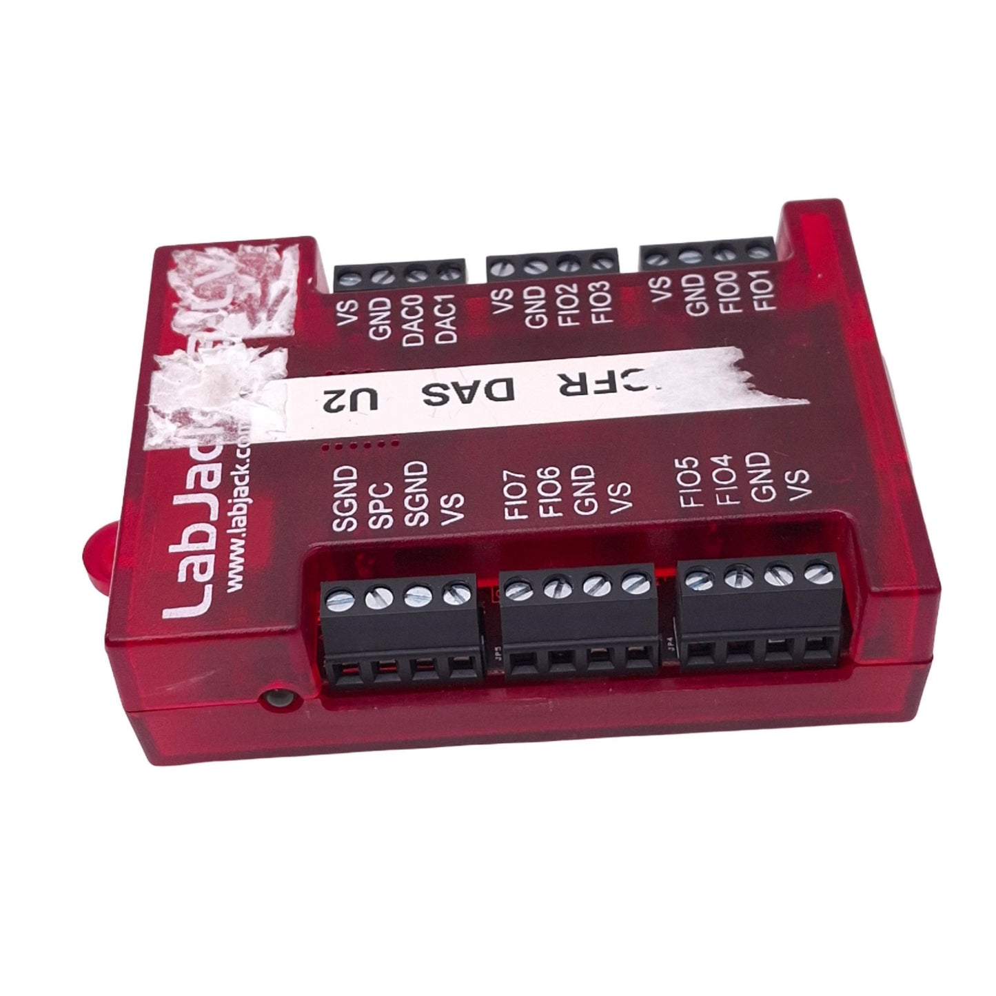 Used LabJack U3-LV Multifunction USB Data Acquisition Module, USB-B, DB15F, 0-3.6VDC