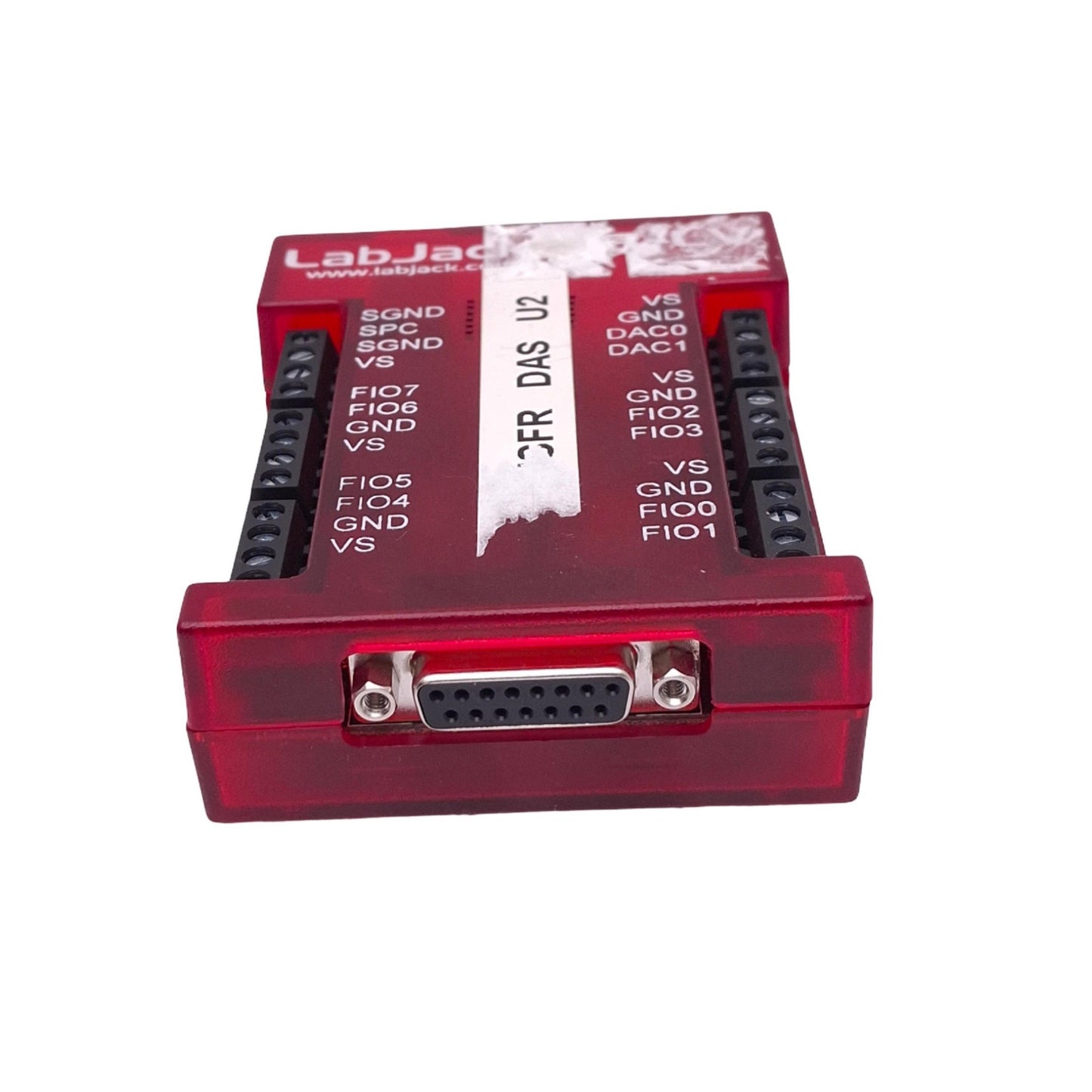 Used LabJack U3-LV Multifunction USB Data Acquisition Module, USB-B, DB15F, 0-3.6VDC