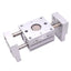Used SMC MHL2-25D Wide Parallel Gripper, 2-Finger, 25mm Bore, 50mm Stroke, 0.6MPa