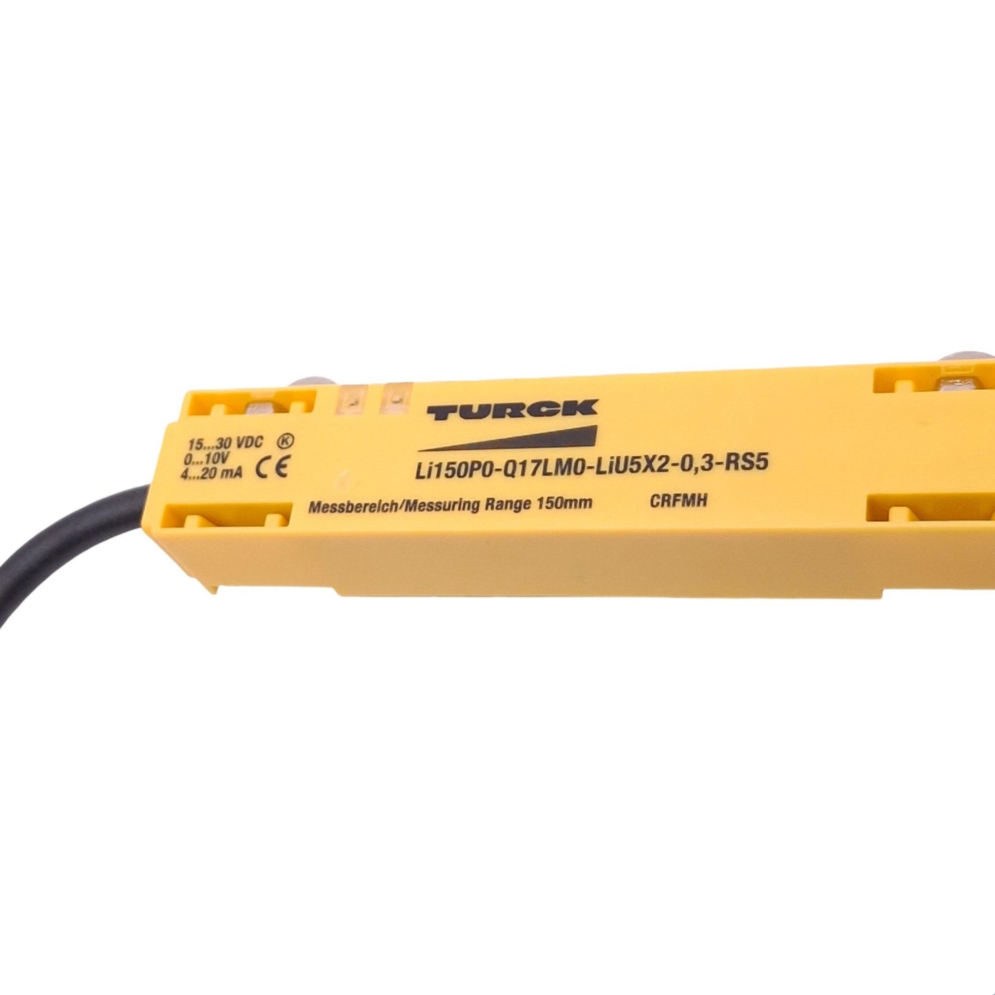 Used Turck Li150P0-Q17LM0-LiU5X2-0,3-RS5 Inductive Linear Position Sensor, 150mm