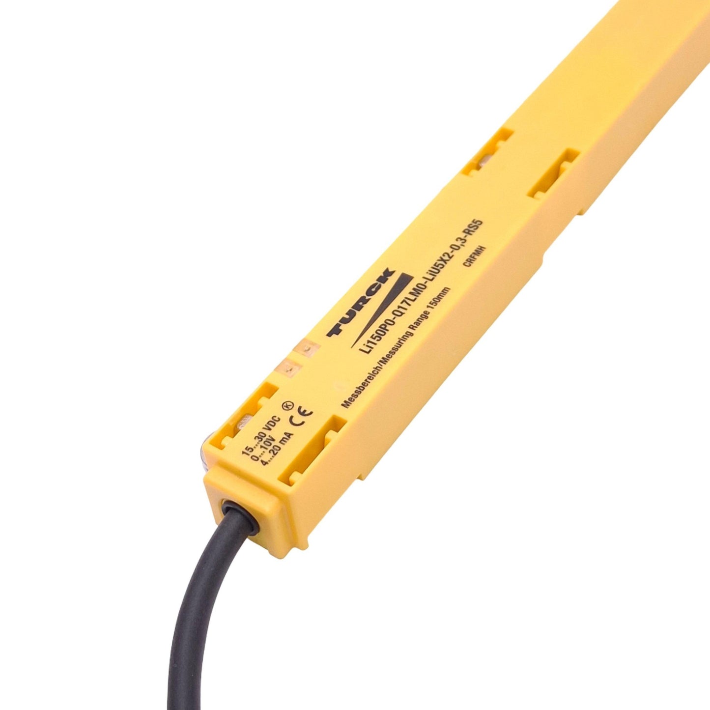 Used Turck Li150P0-Q17LM0-LiU5X2-0,3-RS5 Inductive Linear Position Sensor, 150mm