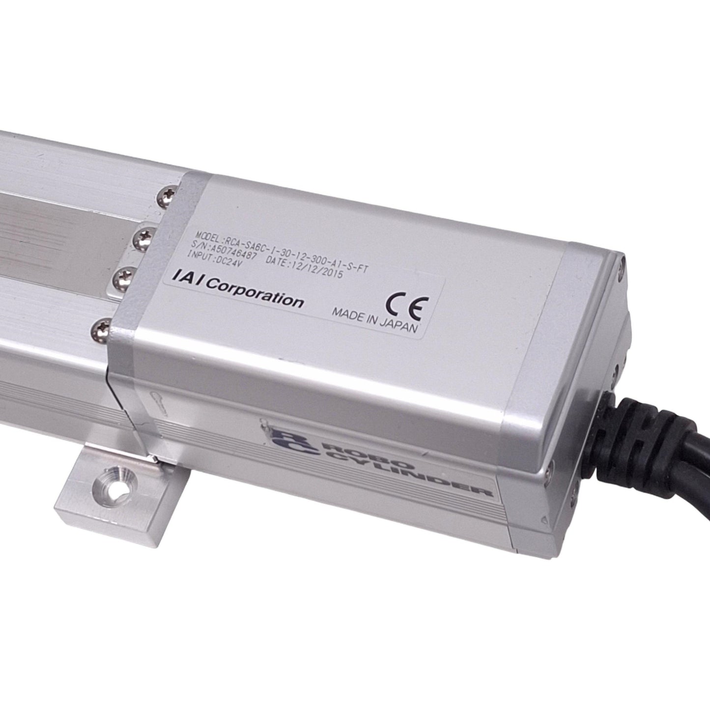 Used IAI RCA-SA6C-I-30-12-300-A1-S-FT ROBO CYLINDER Electric Actuator, 300mm Stroke