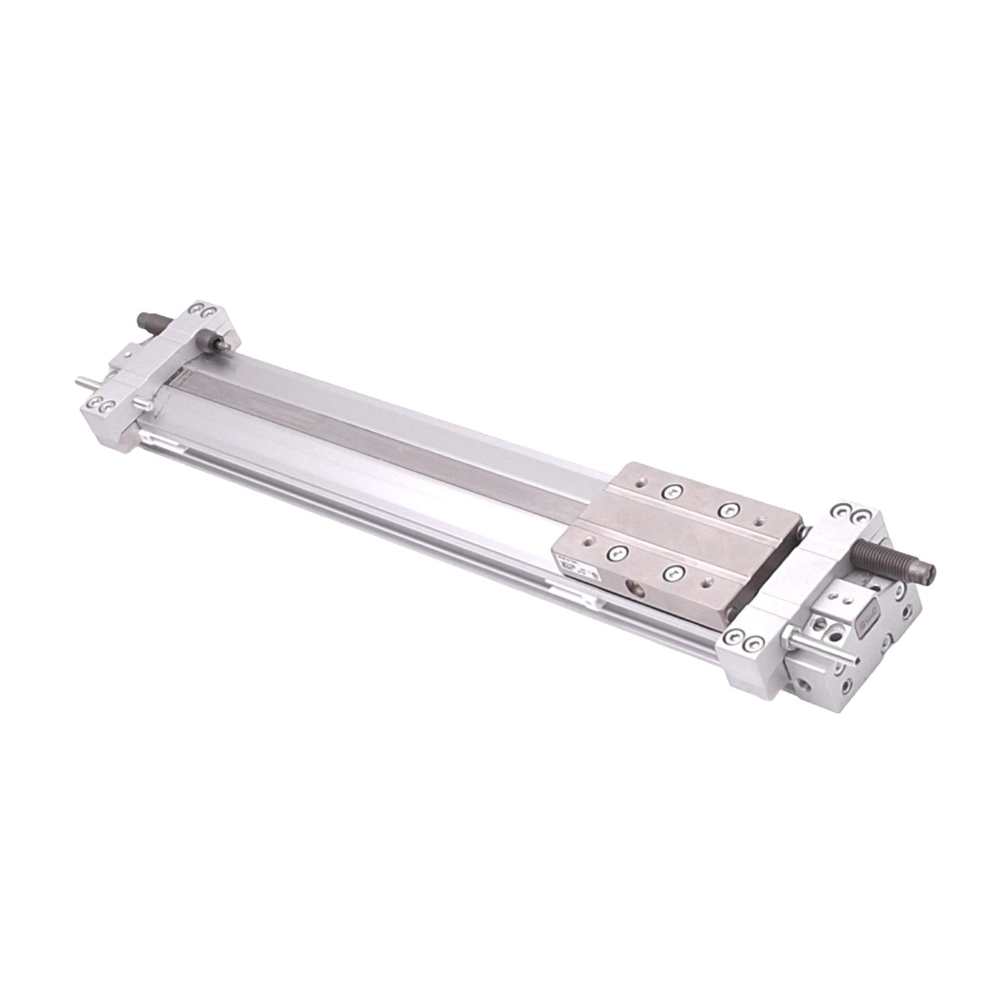 Used SMC MY3B16-200L Rodless Mechanically Jointed Cylinder, 16mm Bore, 200mm Stroke