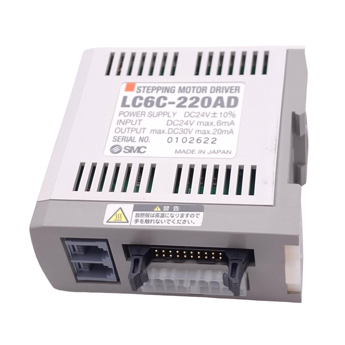 Used SMC LC6C-220AD Positioning Stepping Motor Driver, 24VDC In, 30VDC 20mA Max Out
