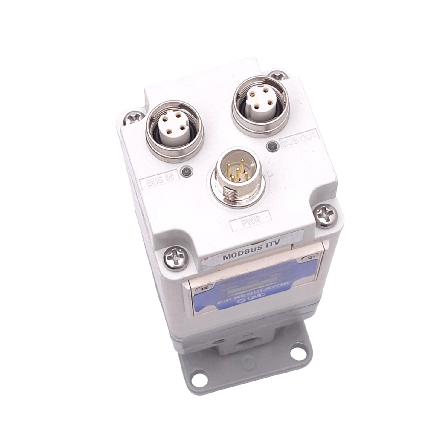Used SMC ITV2050-SMB-2-DUQ00833-X26 Electro Pneumatic Regulator, 24VDC, 0.9MPa, RC1/4