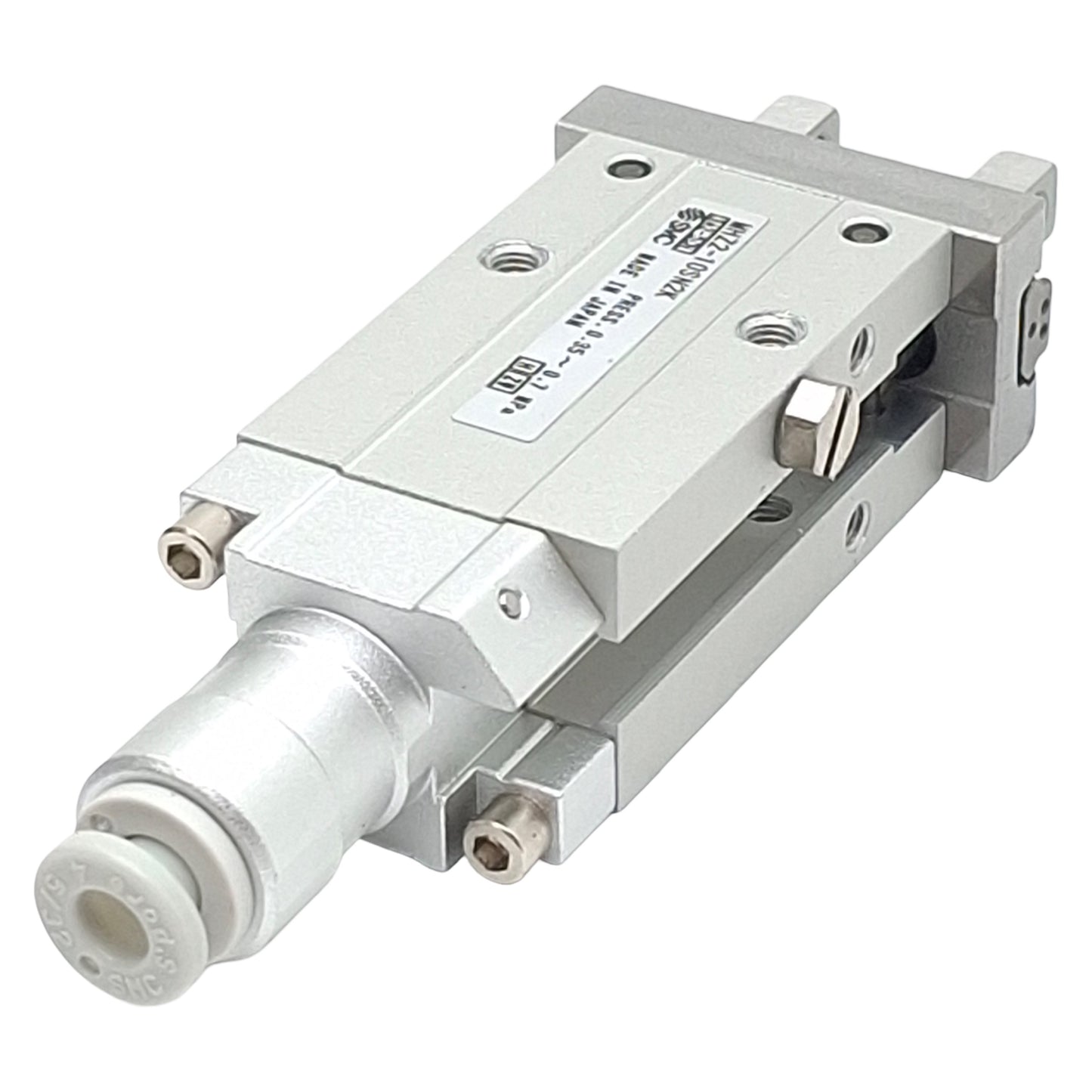 Used SMC MHZ2-10SN2K Pneumatic Parallel Gripper, ø10mm Bore, 4mm Stroke, 7.1N, 0.7MPa